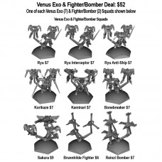 Venus: All Exo-Armors Fighter & Bomber Squads Deal (Add-On)